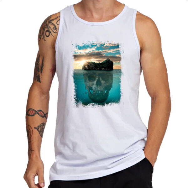 Camiseta Regata Ilha da caveira 4 - Imagem 3