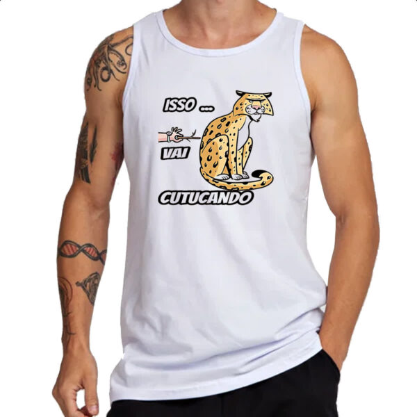 Camiseta Regata Isso vai cutucando - Imagem 3