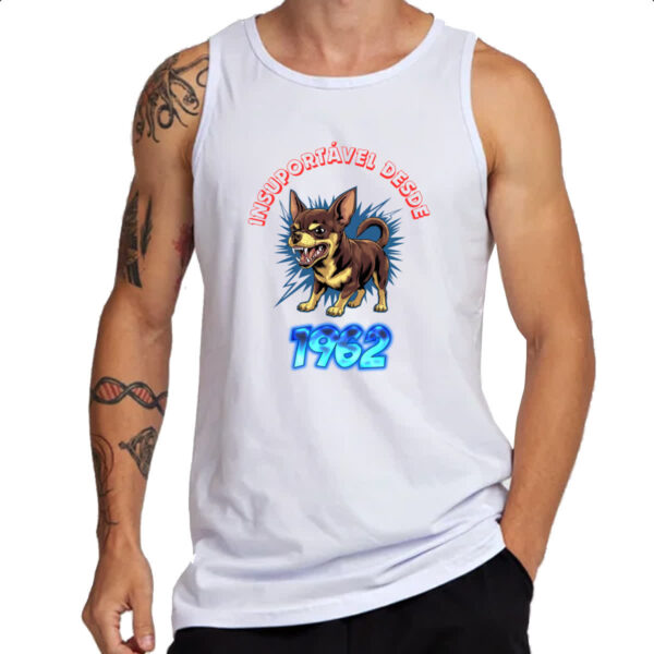 Camiseta Regata Insuportavel desde 1962 - Imagem 3