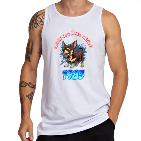 Camiseta Regata Insuportavel desde 1985 - Imagem 3