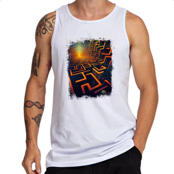 Camiseta Regata Labirinto dos sonhos 2 - Imagem 3