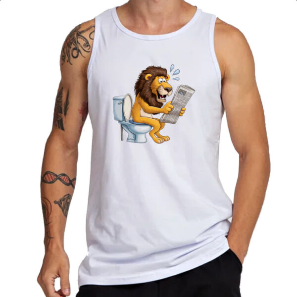 Camiseta Regata Leao na sala de forca - Imagem 3