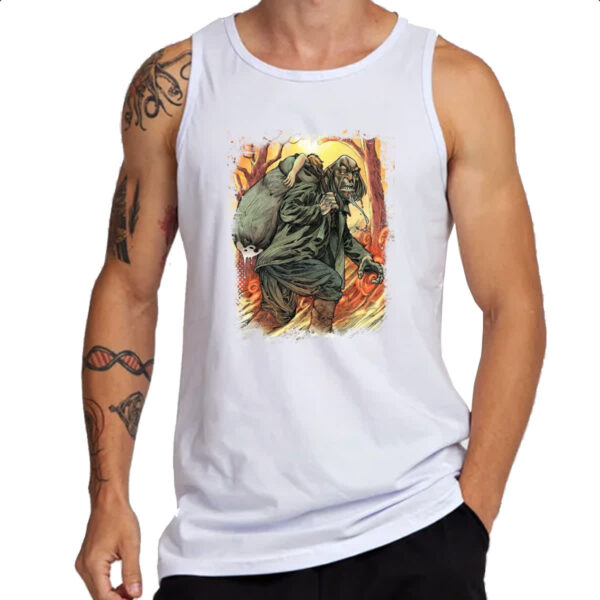 Camiseta Regata Lenda Urbana Homem do Saco - Imagem 3