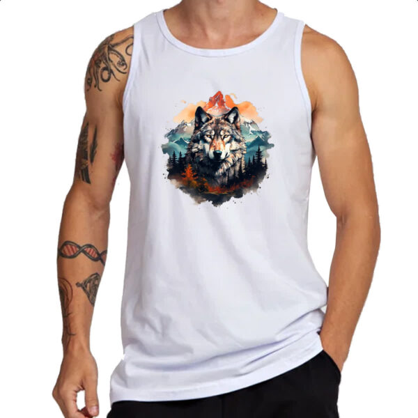 Camiseta Regata Lobo da montanha - Imagem 3