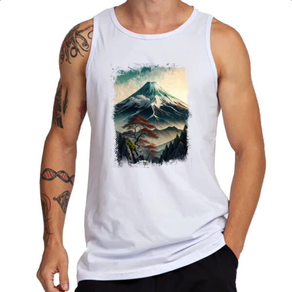 Camiseta Regata Montanha Fugi Japao 5 - Imagem 3