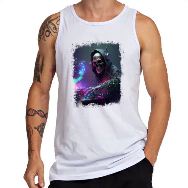 Camiseta Regata Morte Sound DJ 1 - Imagem 3