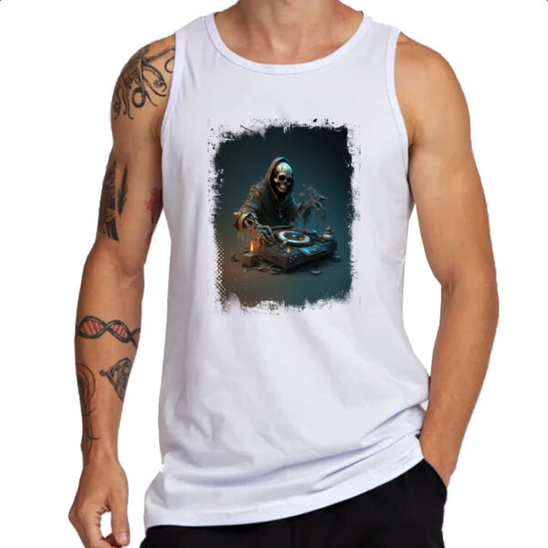 Camiseta Regata Morte Sound DJ 5 - Imagem 3