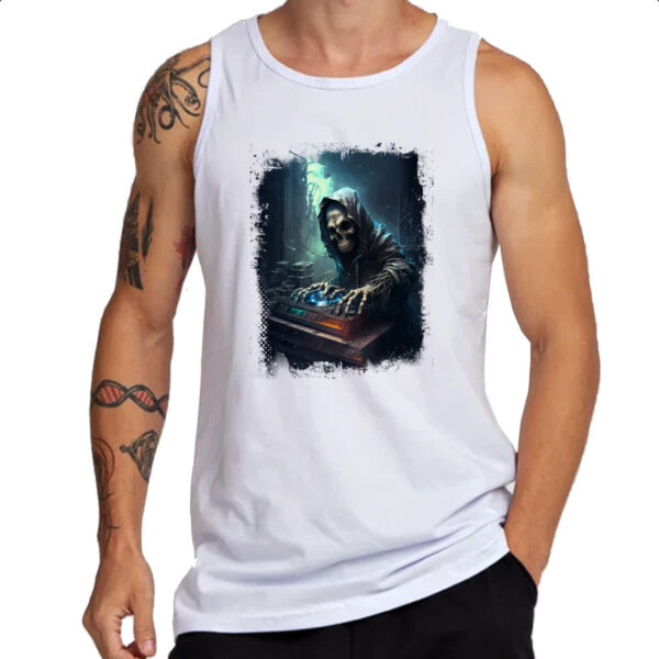 Camiseta Regata Morte Sound DJ 6 - Imagem 3