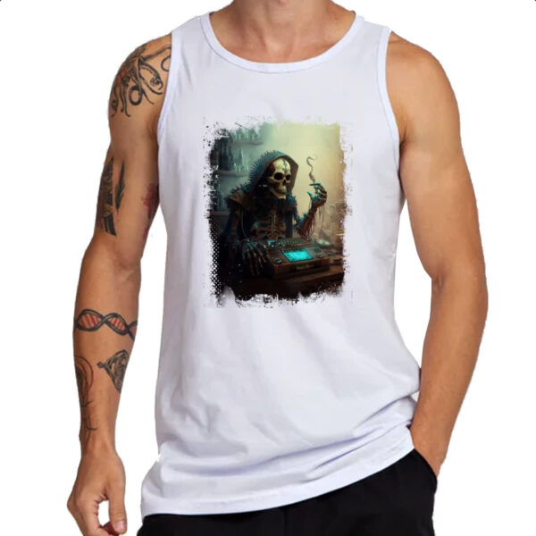 Camiseta Regata Morte Sound DJ 8 - Imagem 3