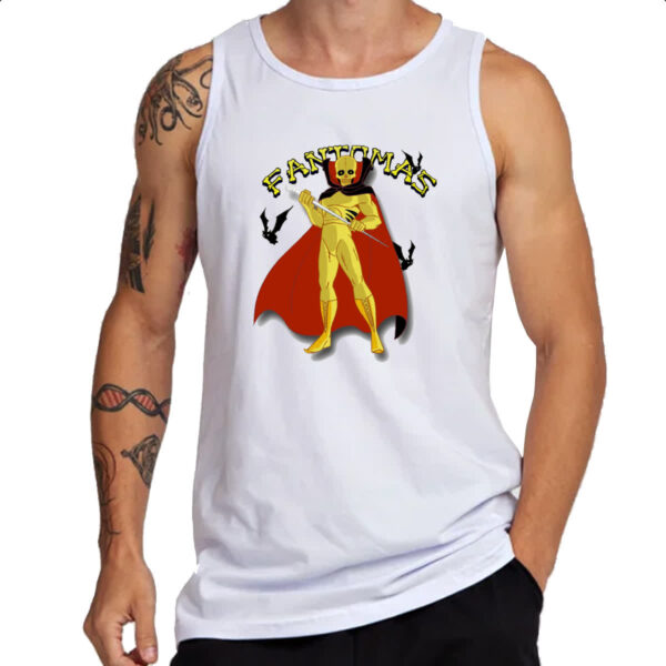 Camiseta Regata Nostalgia Fantomas - Imagem 3