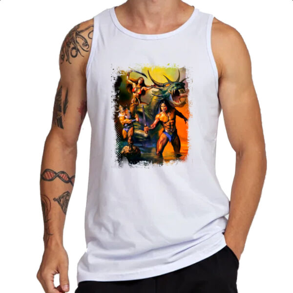 Camiseta Regata Nostalgia Golden Axe - Imagem 3