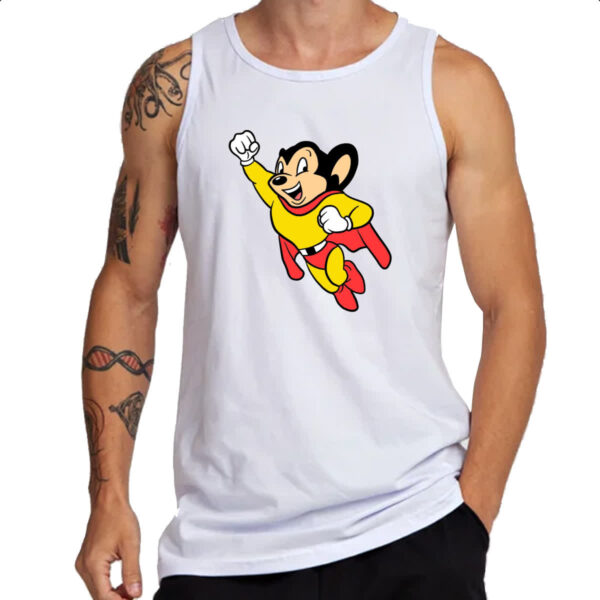 Camiseta Regata Nostalgia Super Mouse - Imagem 3