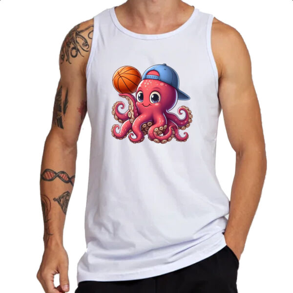 Camiseta Regata Octopus basquete - Imagem 3