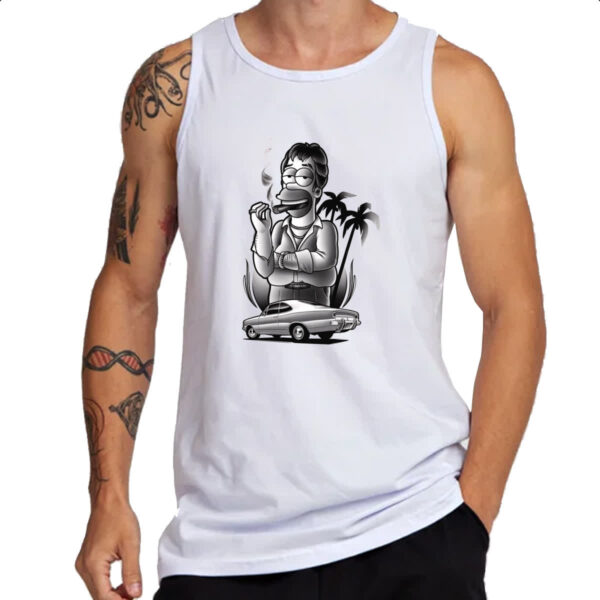 Camiseta Regata Opala Hommer Simpson - Imagem 3