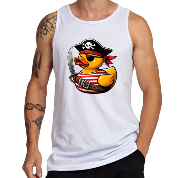 Camiseta Regata Patinho de borracha Pirata - Imagem 3
