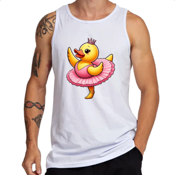 Camiseta Regata Patinho de borracha bailarina - Imagem 3