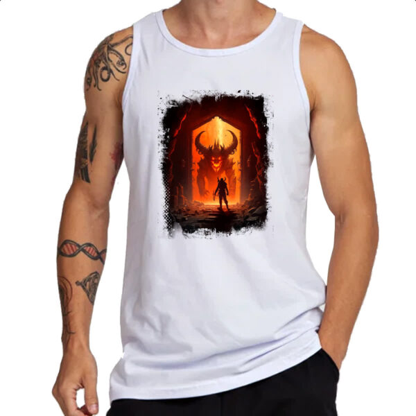 Camiseta Regata Portal do inferno 1 - Imagem 3