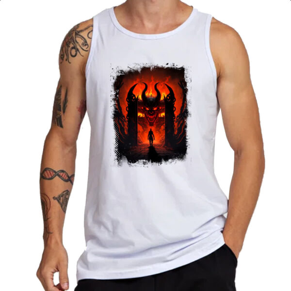 Camiseta Regata Portal do inferno 2 - Imagem 3