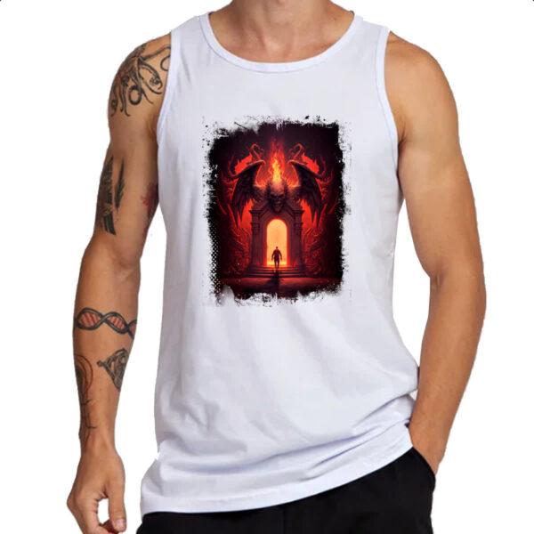 Camiseta Regata Portal do inferno 5 - Imagem 3