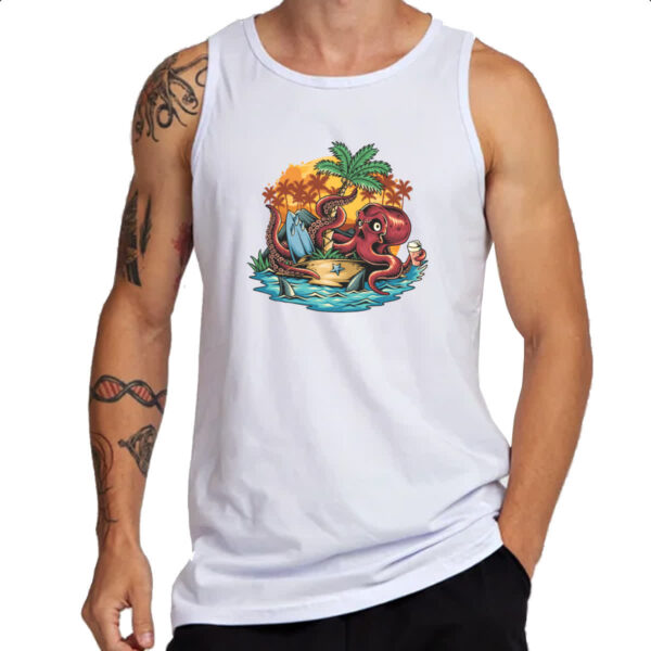 Camiseta Regata Polvo na ilha - Imagem 3