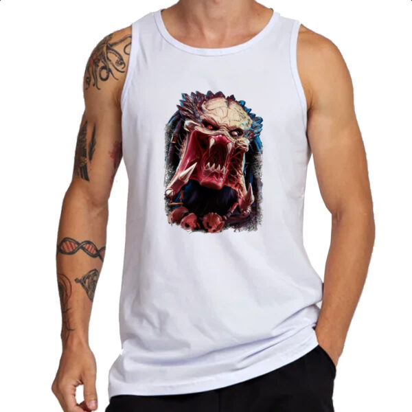Camiseta Regata Predador face - Imagem 3