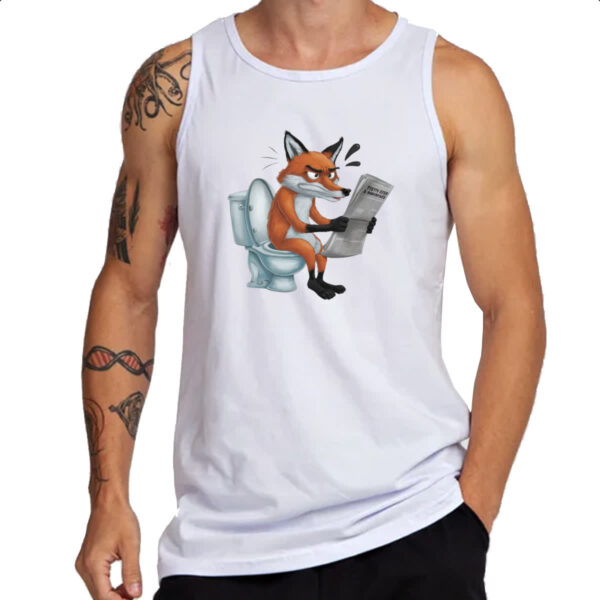 Camiseta Regata Raposa na sala de forca - Imagem 3