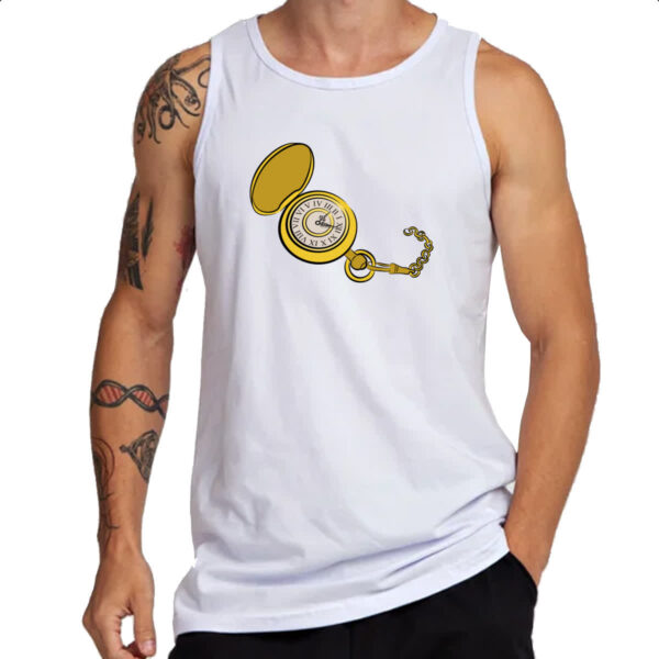 Camiseta Regata Relogio antigo de bolso - Imagem 3