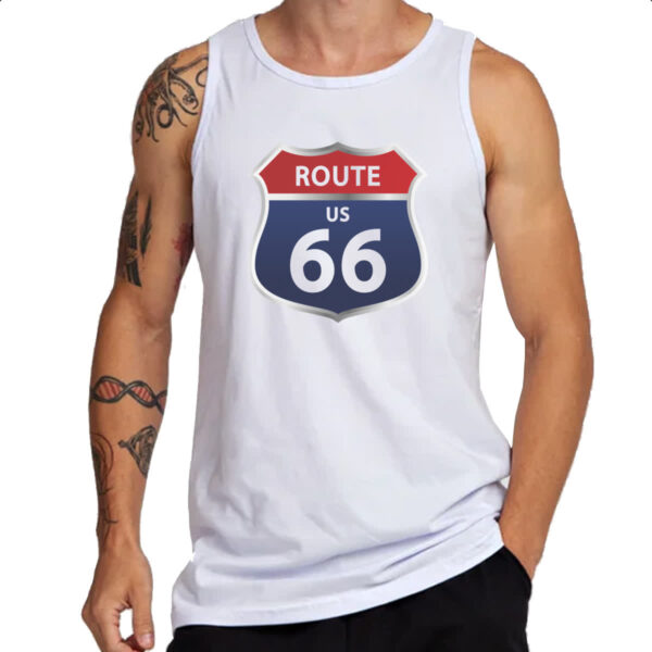 Camiseta Regata Route 66 - Imagem 3