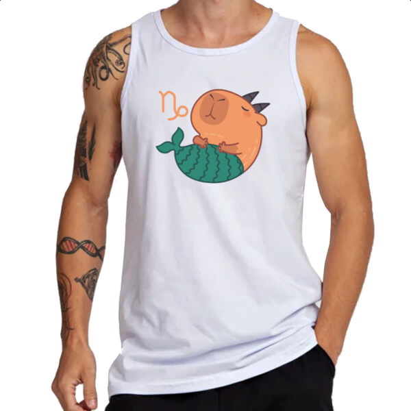 Camiseta Regata Signo Capivara Capricornio - Imagem 3