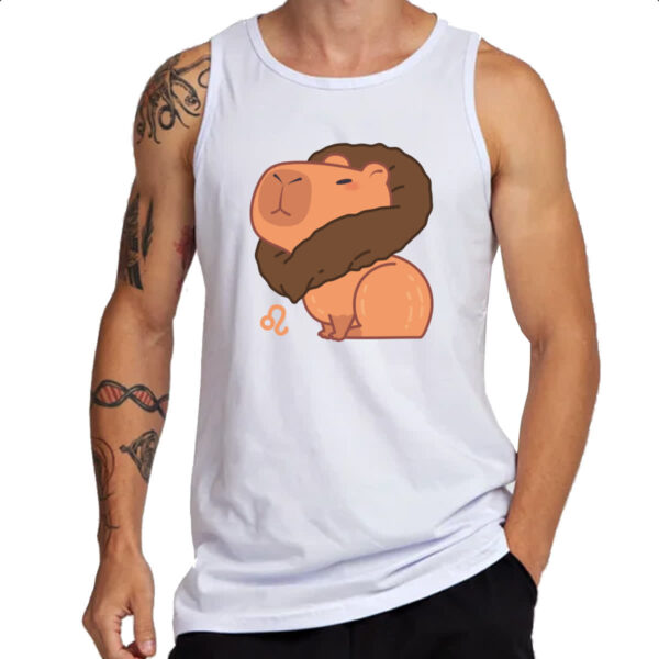 Camiseta Regata Signo Capivara Leao - Imagem 3