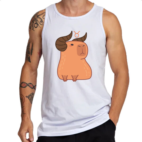 Camiseta Regata Signo Capivara Touro - Imagem 3