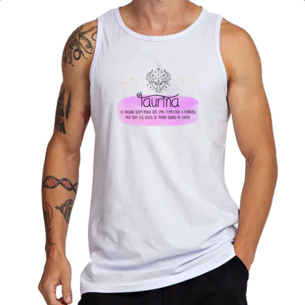 Camiseta Regata Signo sincero Touro - Imagem 3