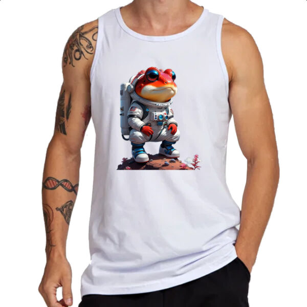 Camiseta Regata Sapo astronauta - Imagem 3
