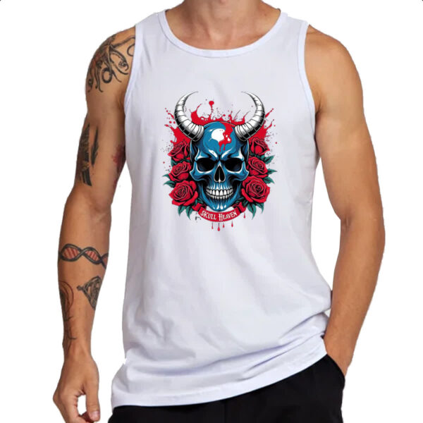 Camiseta Regata Skull Heaven - Imagem 3