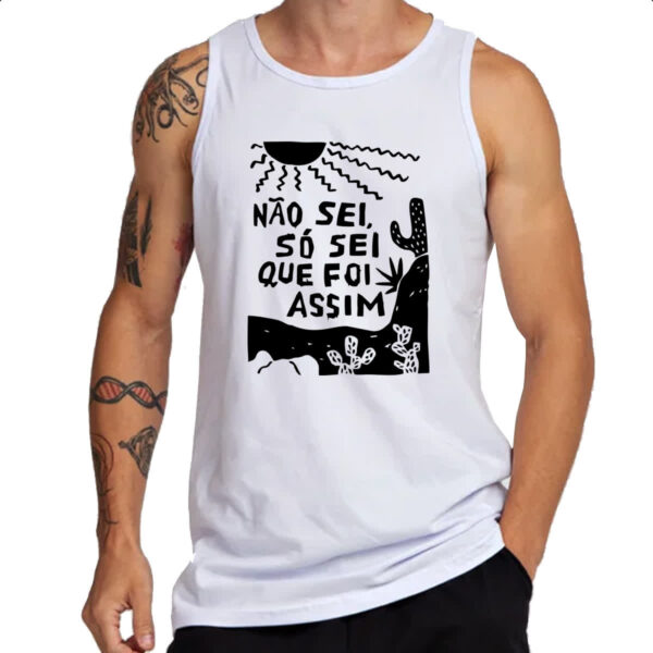 Camiseta Regata So sei que foi assim - Imagem 3