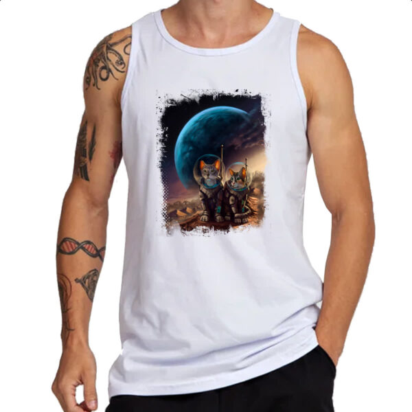 Camiseta Regata Spacekittens - Imagem 3