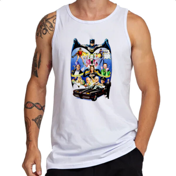 Camiseta Regata Batman Retro 66 - Imagem 3