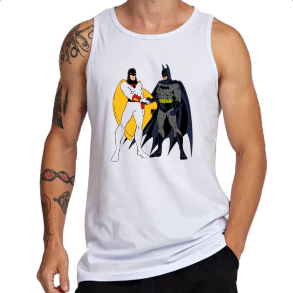 Camiseta Regata Batman encontra Space Ghost - Imagem 3