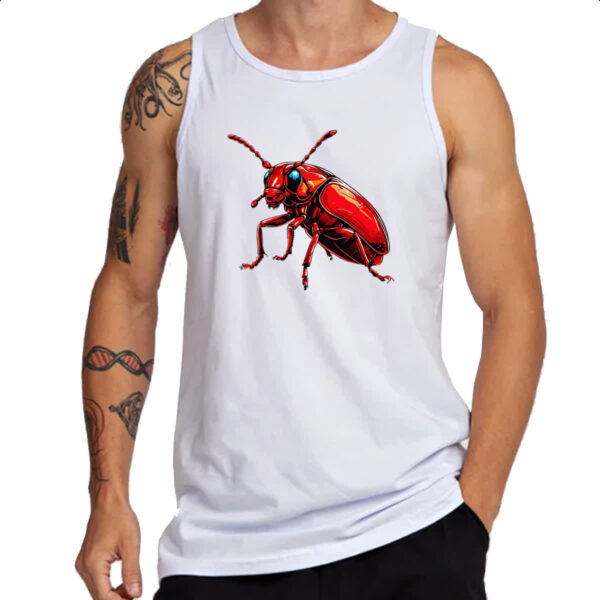 Camiseta Regata Besouro vermelho - Imagem 3