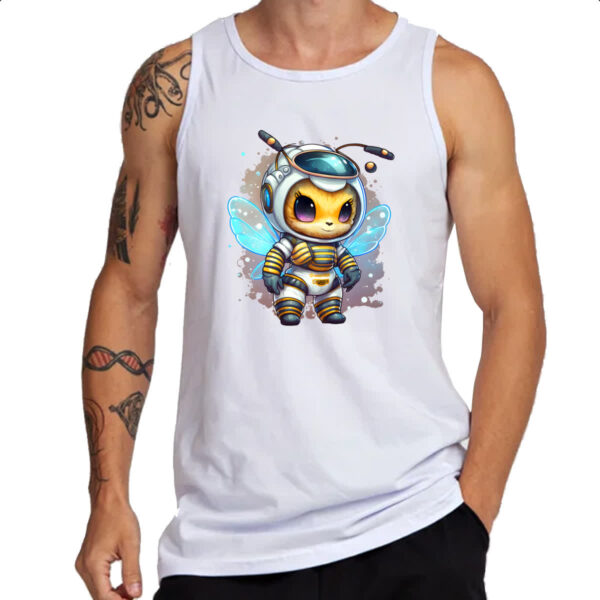 Camiseta Regata Abelha astronauta - Imagem 3