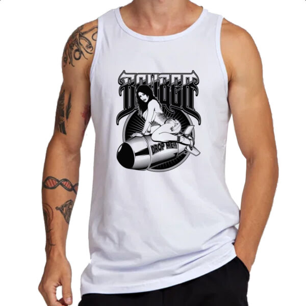Camiseta Regata Bomber drop me - Imagem 3