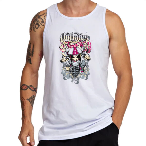 Camiseta Regata Bone to ride - Imagem 3
