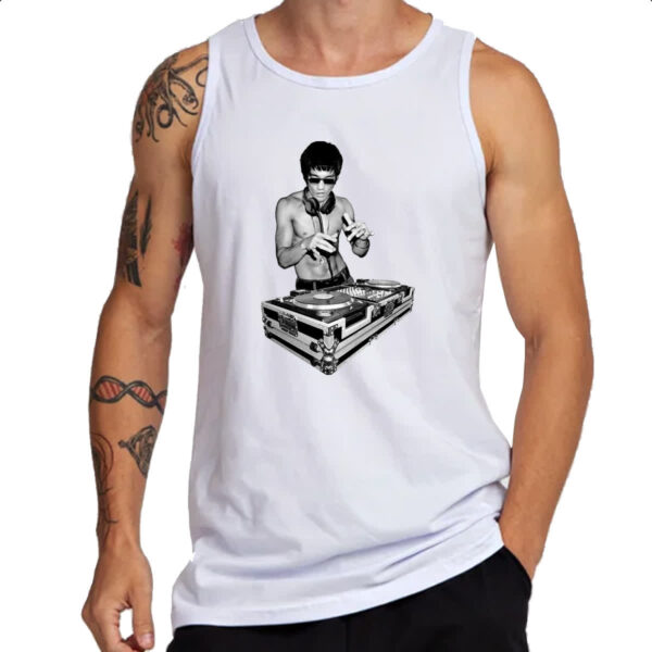 Camiseta Regata Bruce Lee DJ - Imagem 3