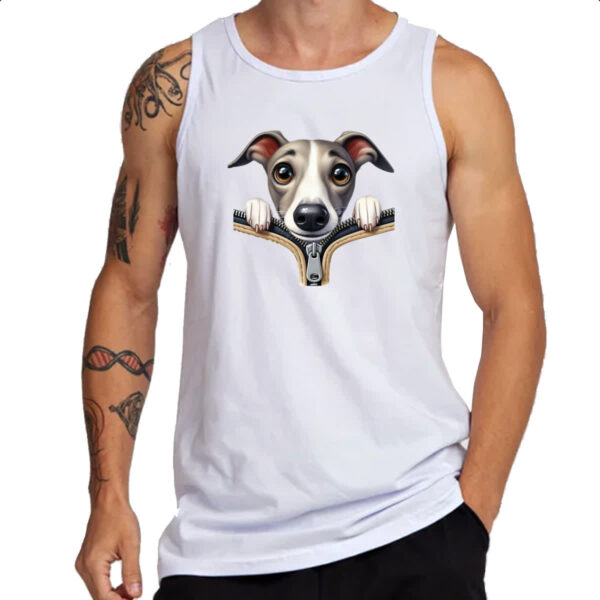 Camiseta Regata Whippet no Ziper - Imagem 3