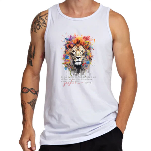 Camiseta Regata Yeshua Ap 5-5 - Imagem 3