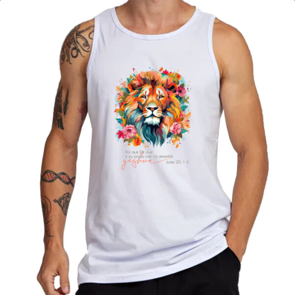 Camiseta Regata Yeshua Joao 20 1-3 - Imagem 3