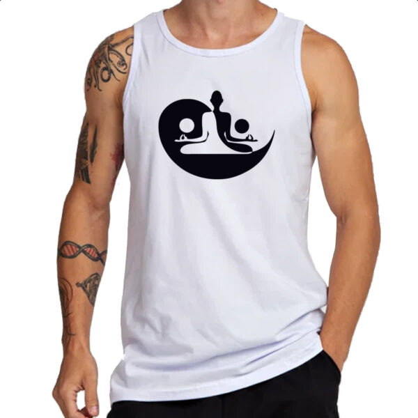 Camiseta Regata Yin e Yang Adamaste - Imagem 3