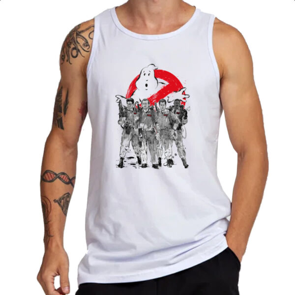 Camiseta Regata Caca Fantasmas Ghostbusters Team - Imagem 3