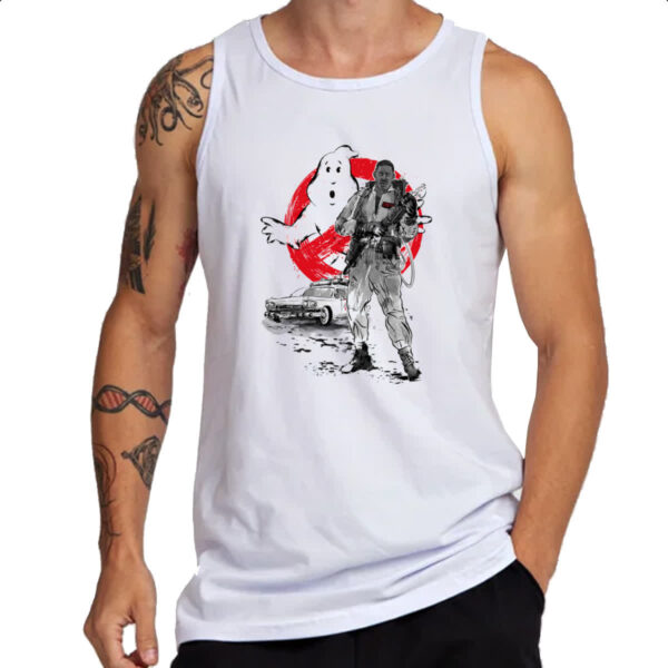 Camiseta Regata Caca Fantasmas Ghostbusters Winston - Imagem 3