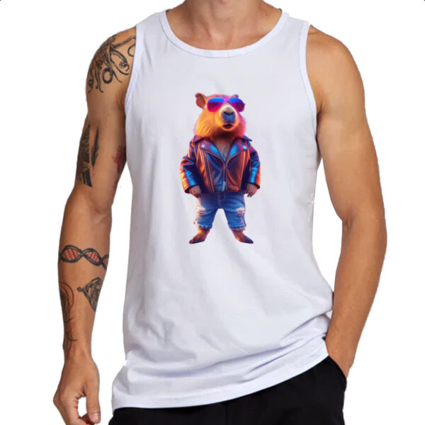 Camiseta Regata Capivara balada - Imagem 3
